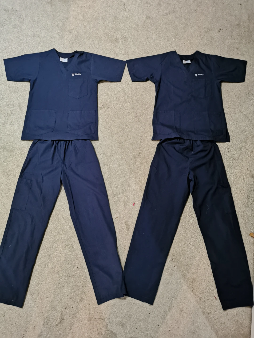 Scrub Set - Navy Blue, Size Medium
