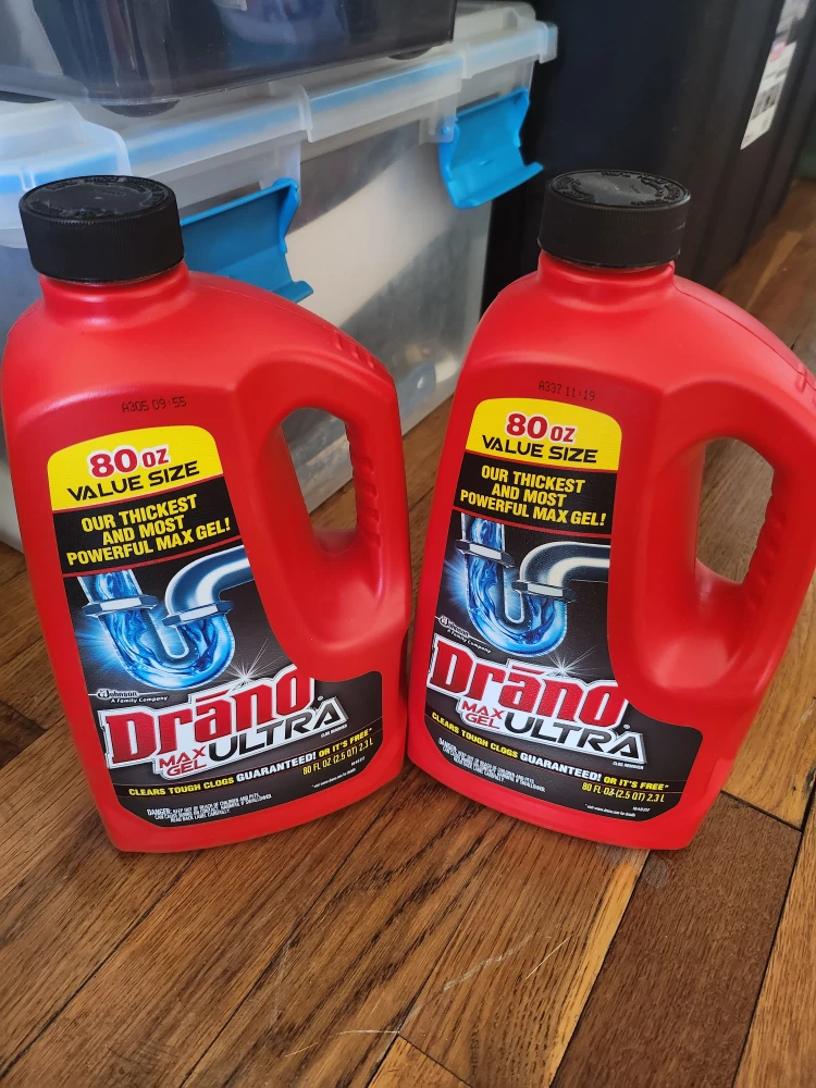 Drano Ultra Max Gel - 80 oz Value Size