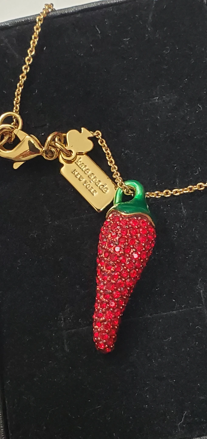 Kate Spade Red Chili Pepper Necklace - photo 2