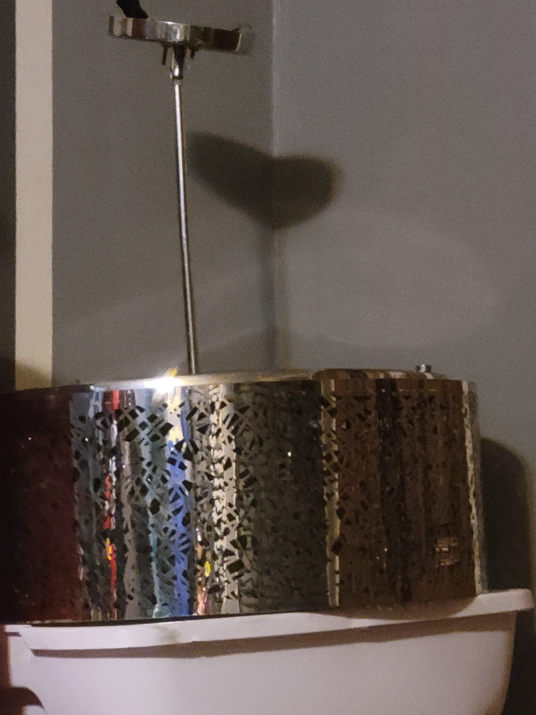 Metal & Crystal Chandelier - photo 5