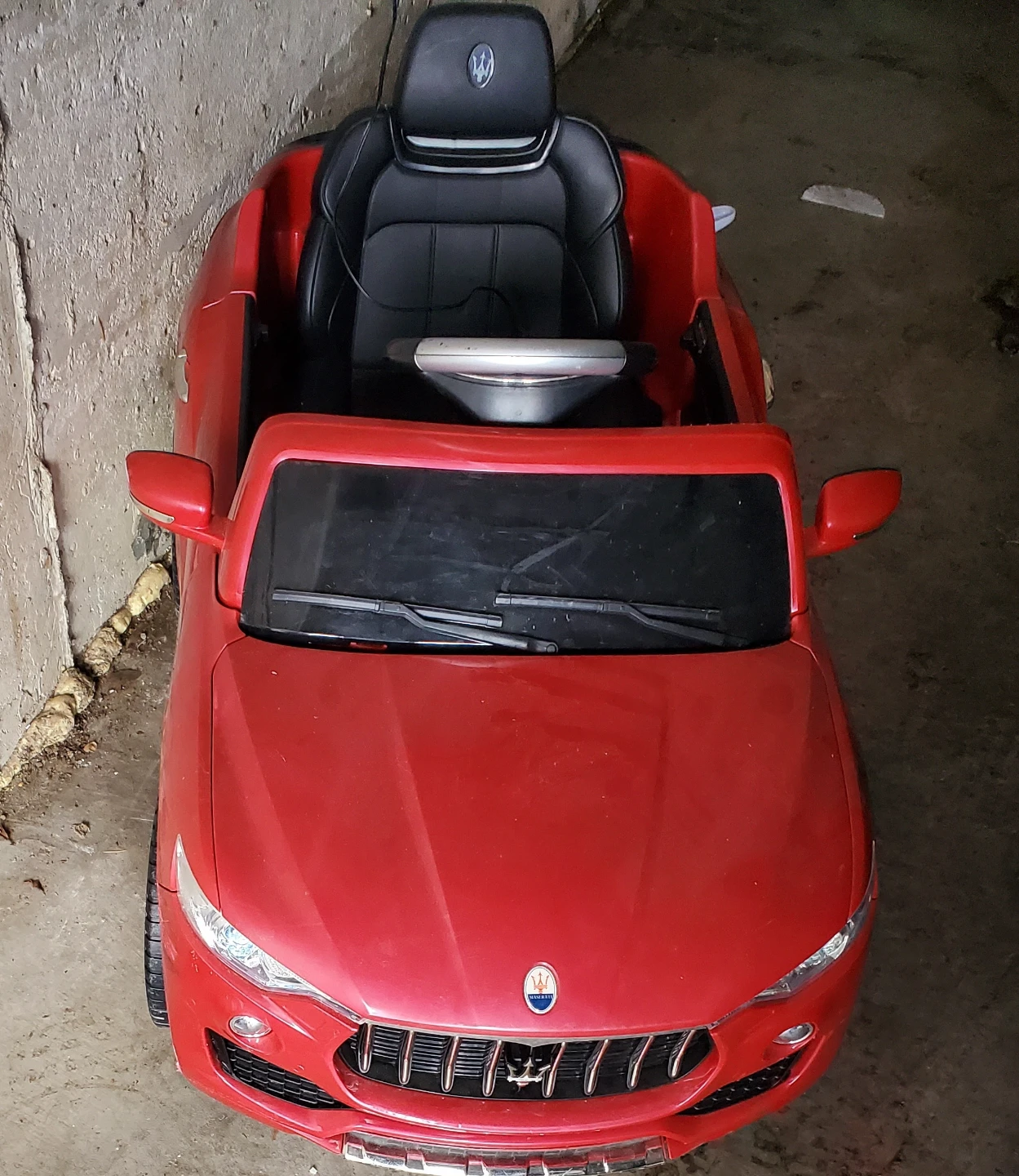 Red RIDE On Car battery operated