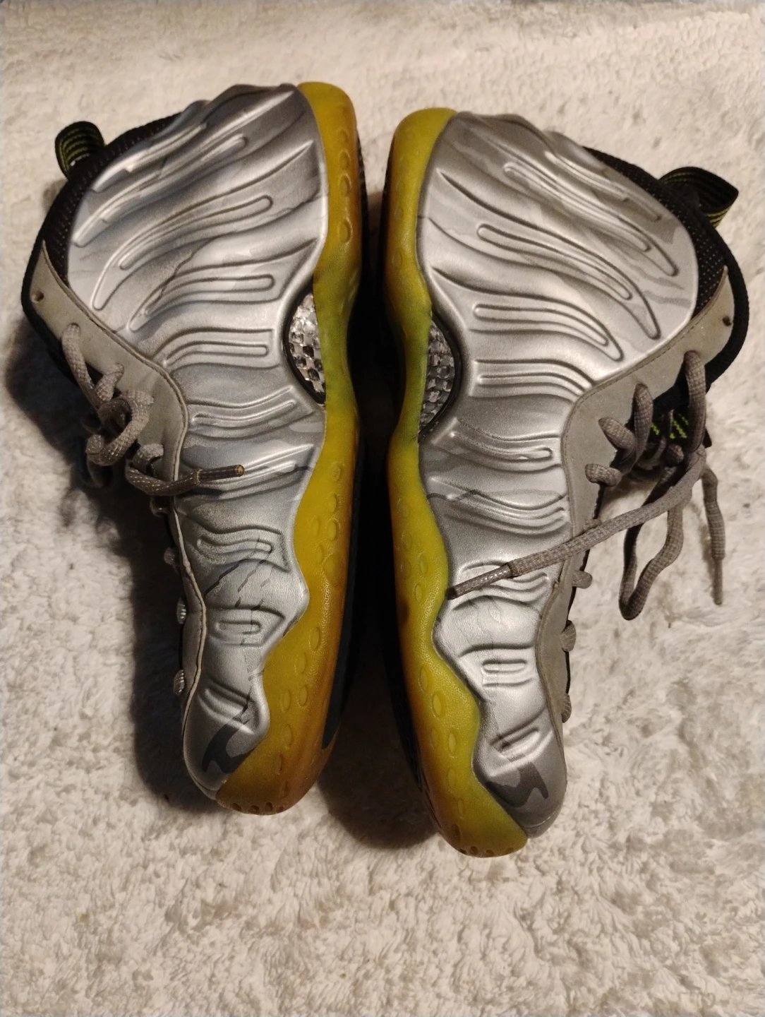 Nike Air Foamposite One "Silver" Men's Shoes - photo 2