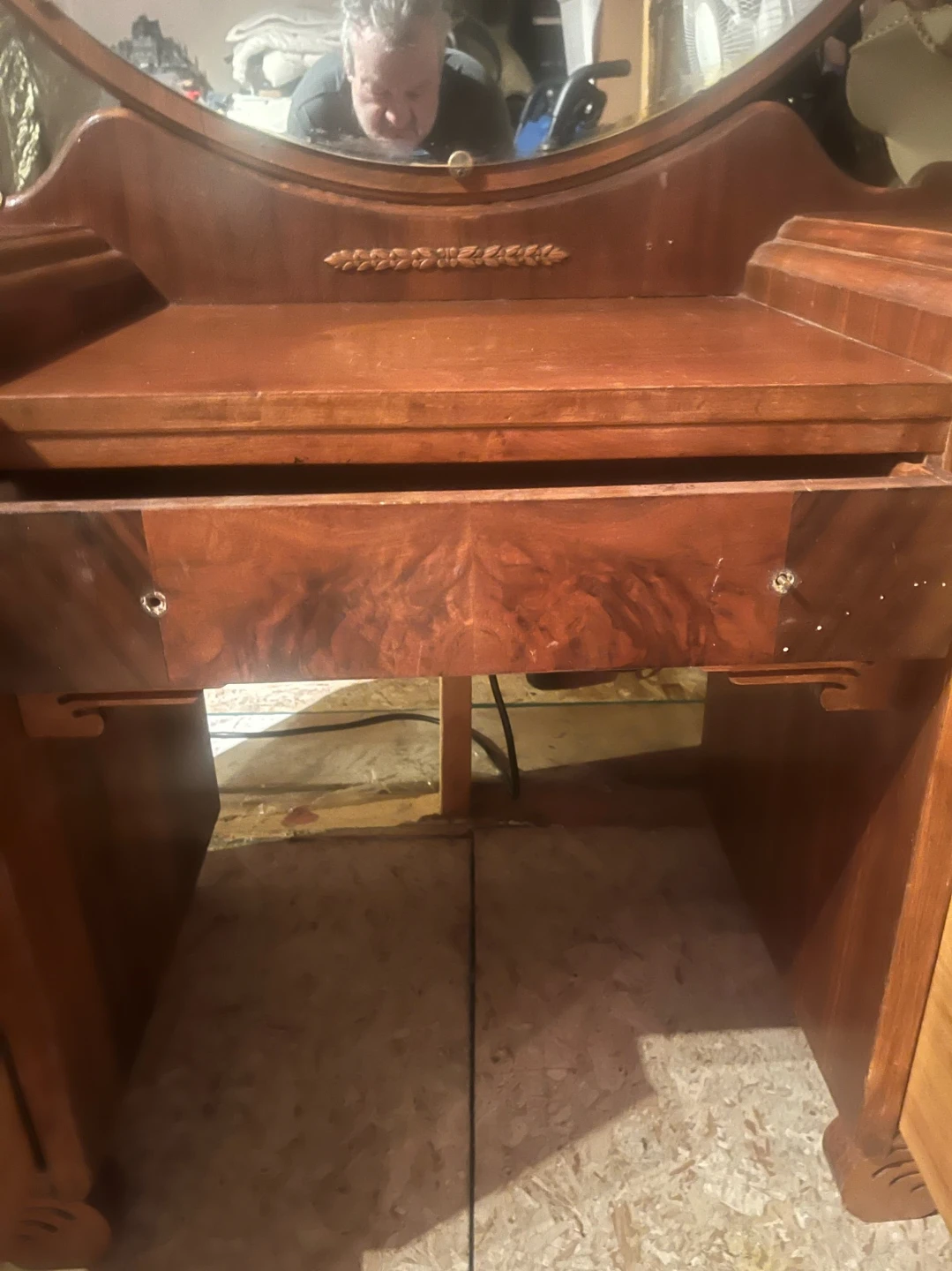 Vintage Vanity with Mirror - photo 2