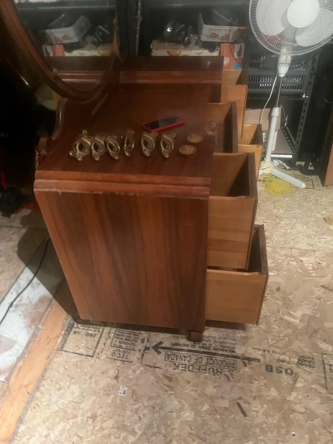 Vintage Vanity with Mirror - photo 3