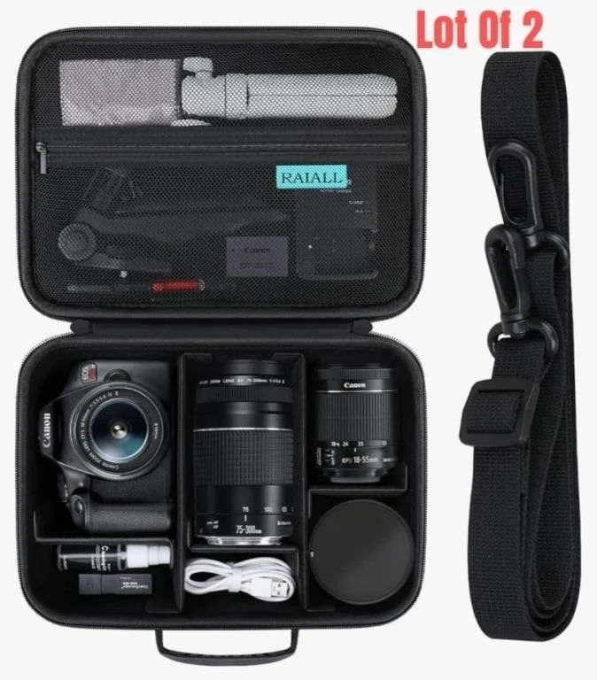 RAIALL Camera Case with Accessories