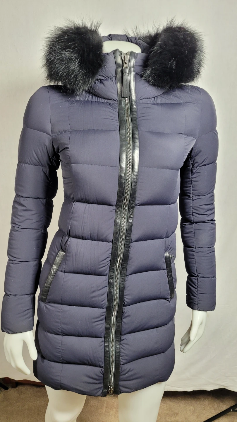 Mackage Down Coat, Navy, XS