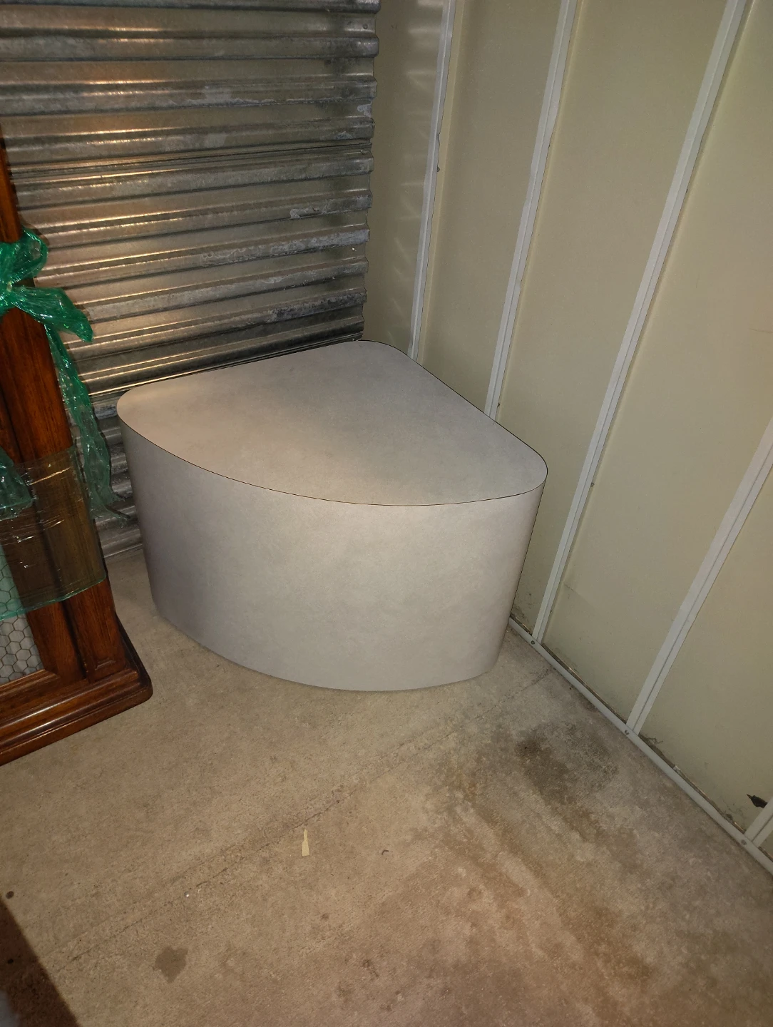 Corner Storage Ottoman