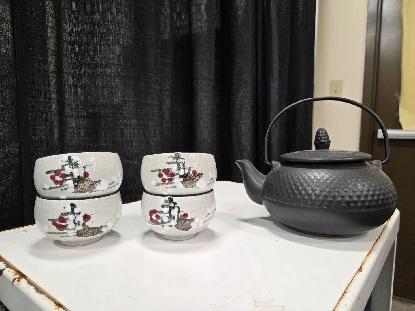 Japanese Cast Iron Tea Set