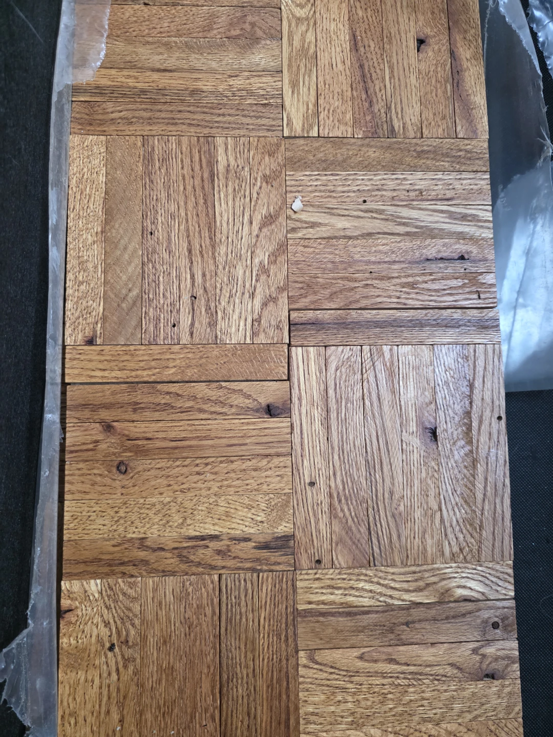 Oak Parquet Flooring Tiles 6 bars - photo 5