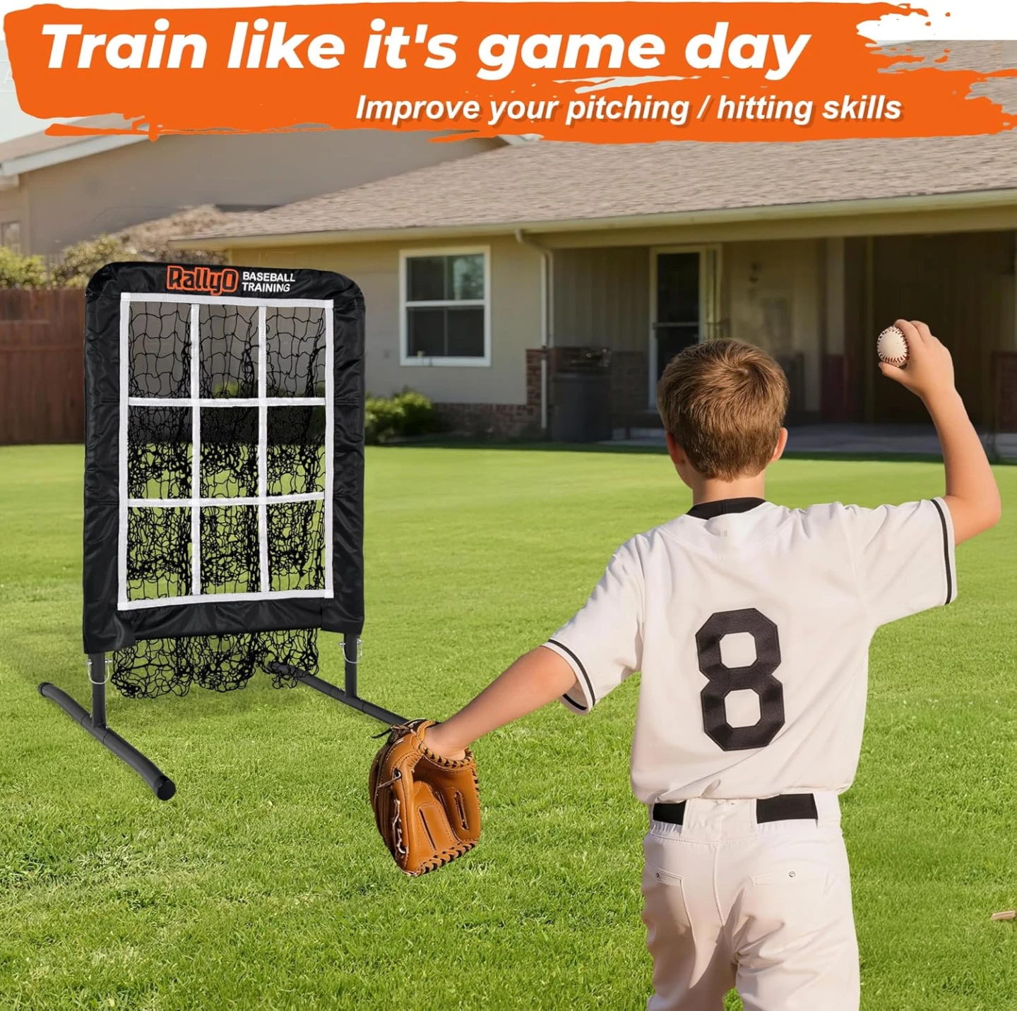 Pitching Net with Strike Zone Target BNIB - photo 2