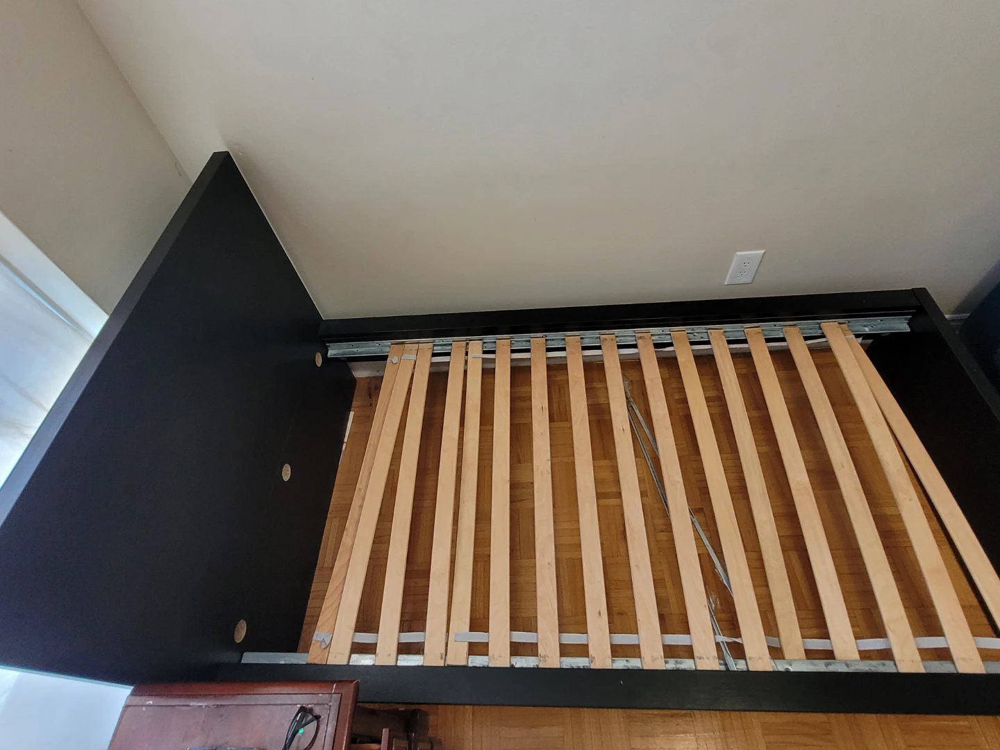 IKEA MALM Bed Frame - Dark Brown Veneer - Twin - photo 3
