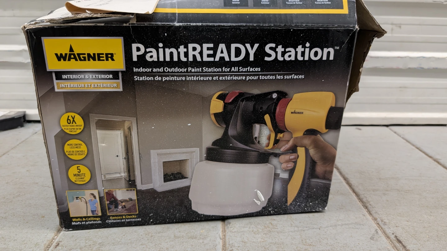 Wagner PaintREADY Station Indoor/Outdoor Paint Sprayer
