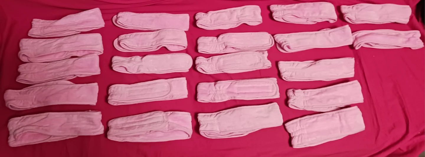Pink Plush Spa Headbands - photo 2