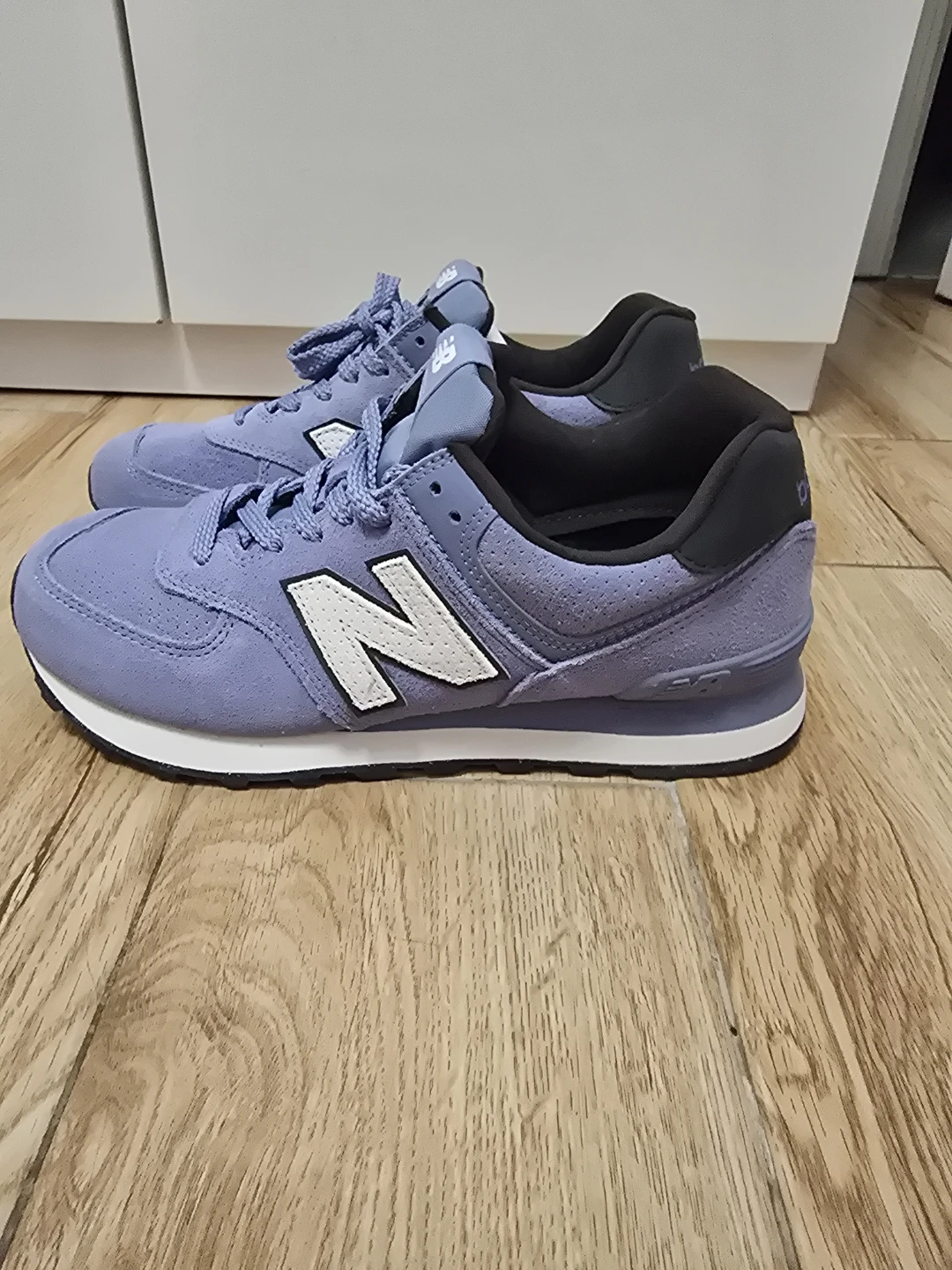 New Balance 574 Lavender Sneakers