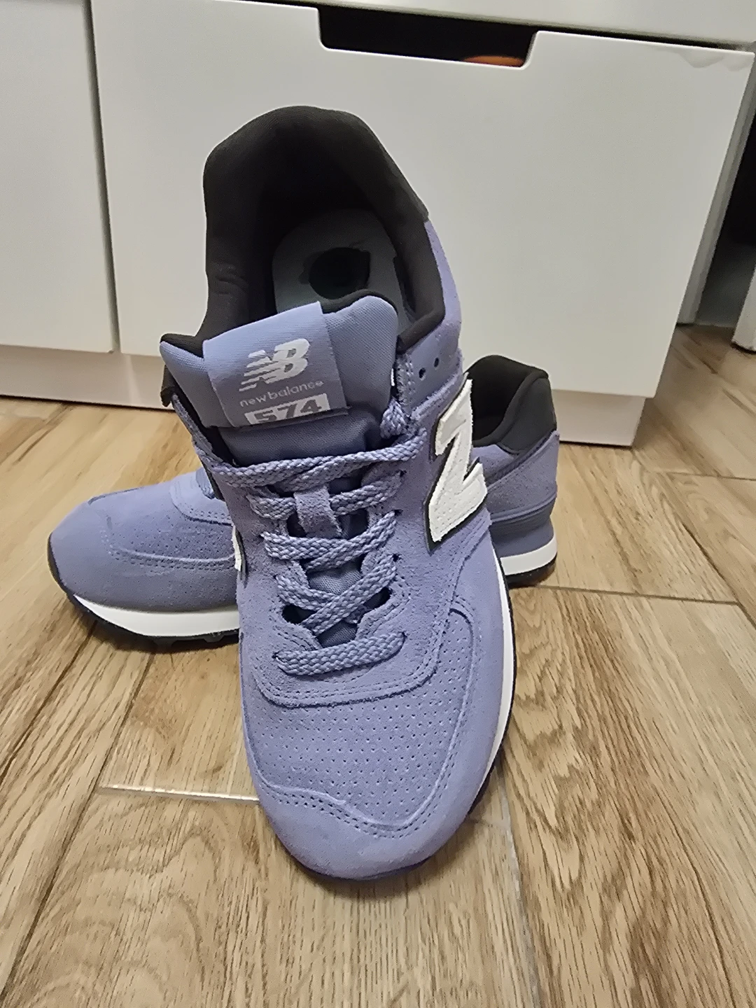 New Balance 574 Lavender Sneakers - photo 2