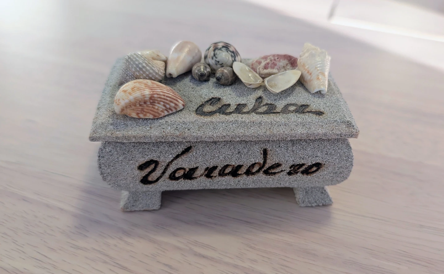 Brand New Cuba Varadero Seashell Box