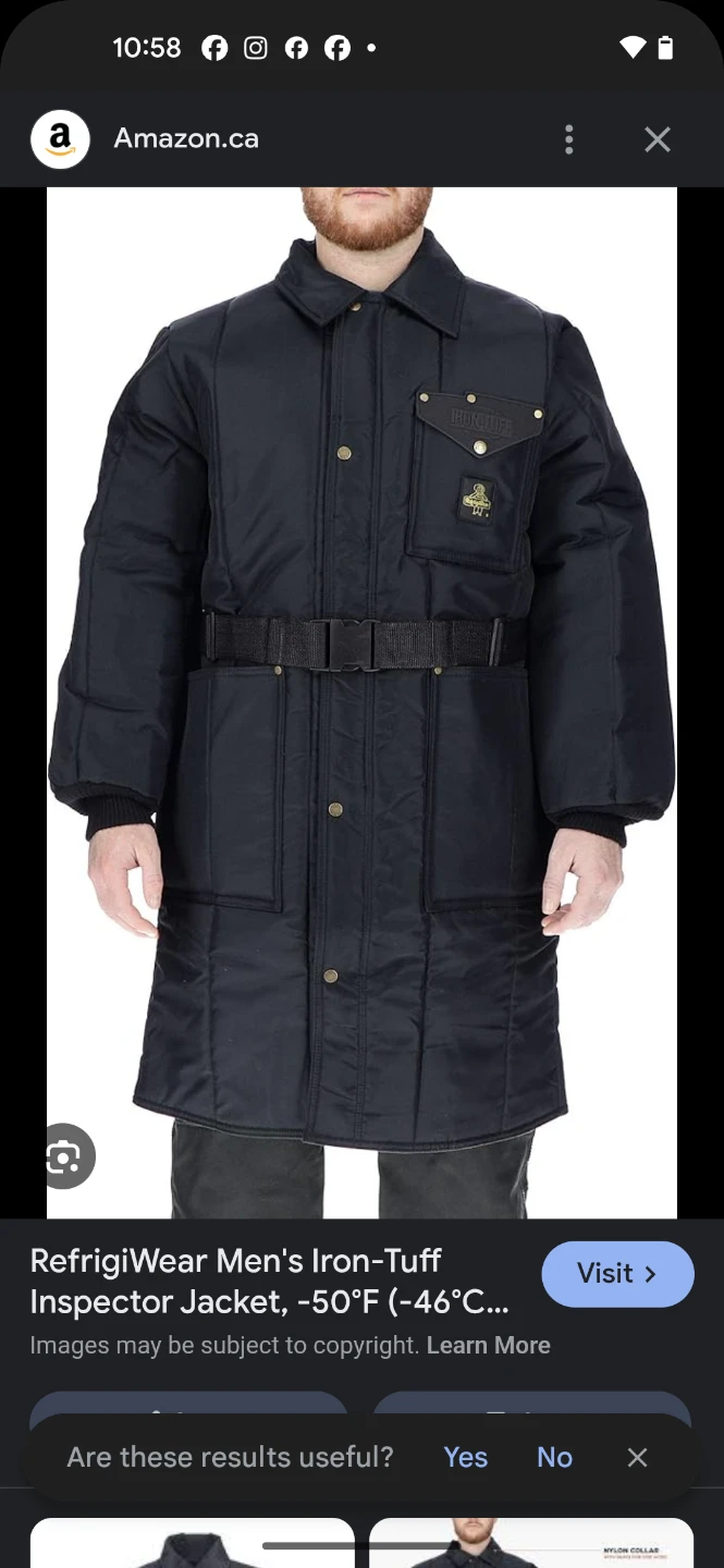 RefrigiWear Men's Iron-Tuff Inspector Jacket - photo 3