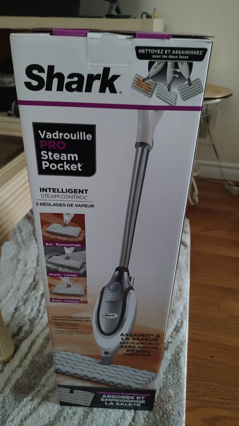 Shark Vadrouille Pro Steam Pocket Mop - New in Box!