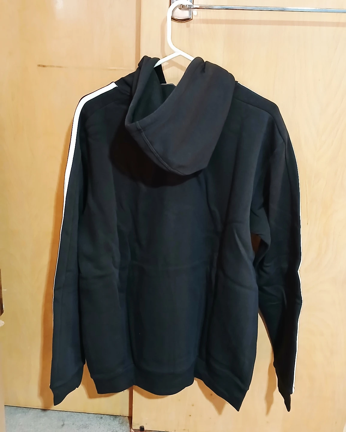 Adidas Essentials Fleece 3-Stripes Hoodie [L] - NEW! - photo 2