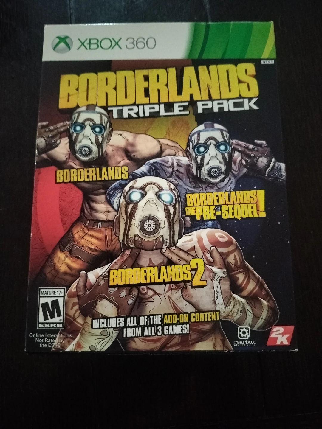 Borderlands Triple Pack for Xbox 360