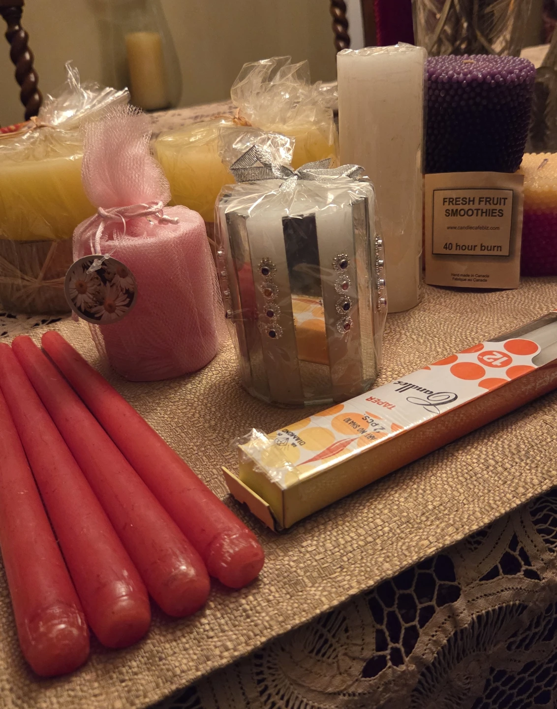 Candles Assortment (Prices Below)