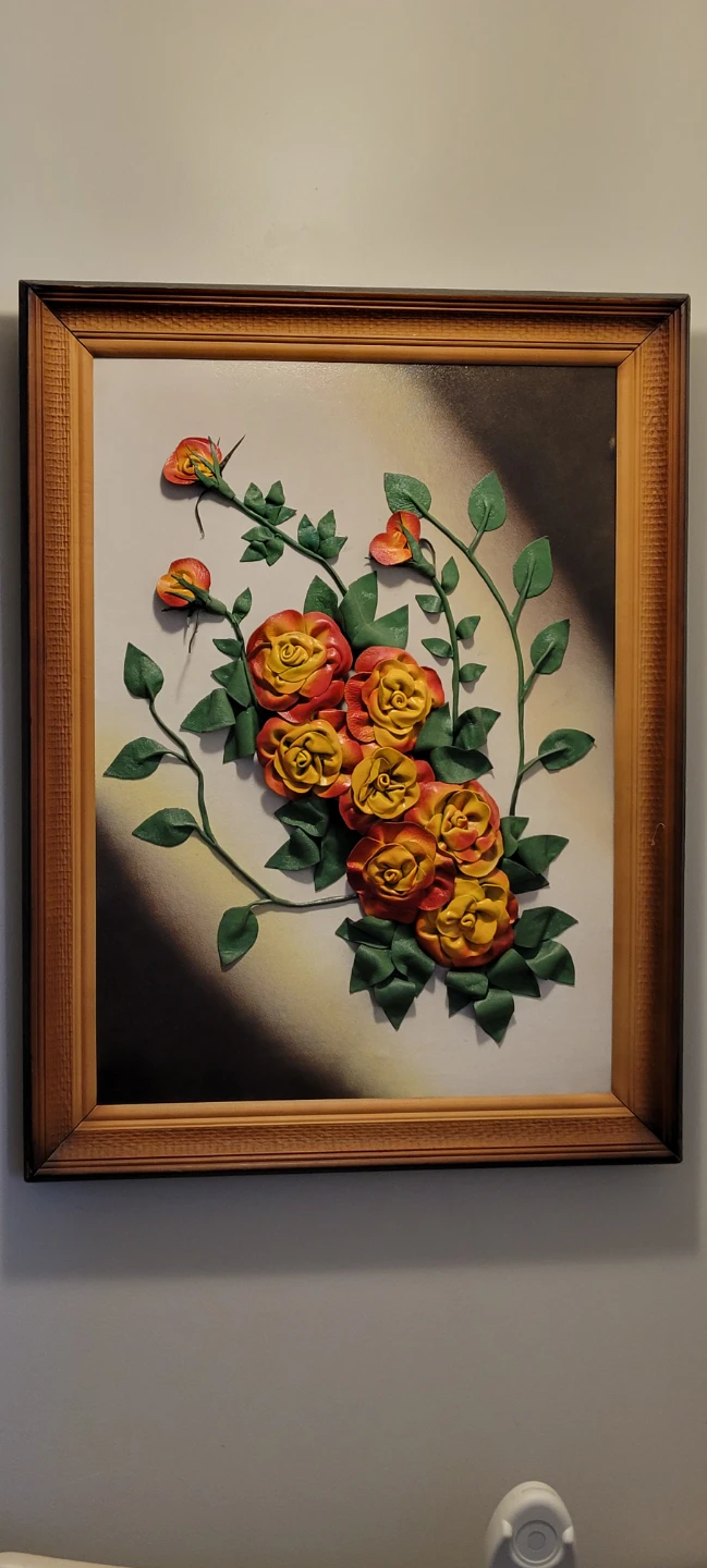 Framed Rose Wall Art - photo 2
