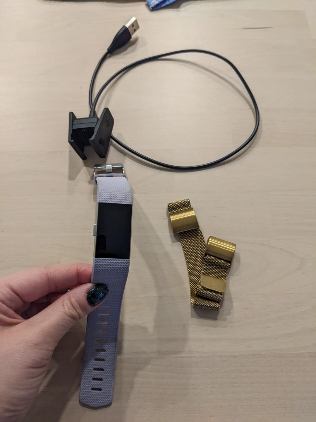 Fitbit Charge 2 with Extra Band 🧡