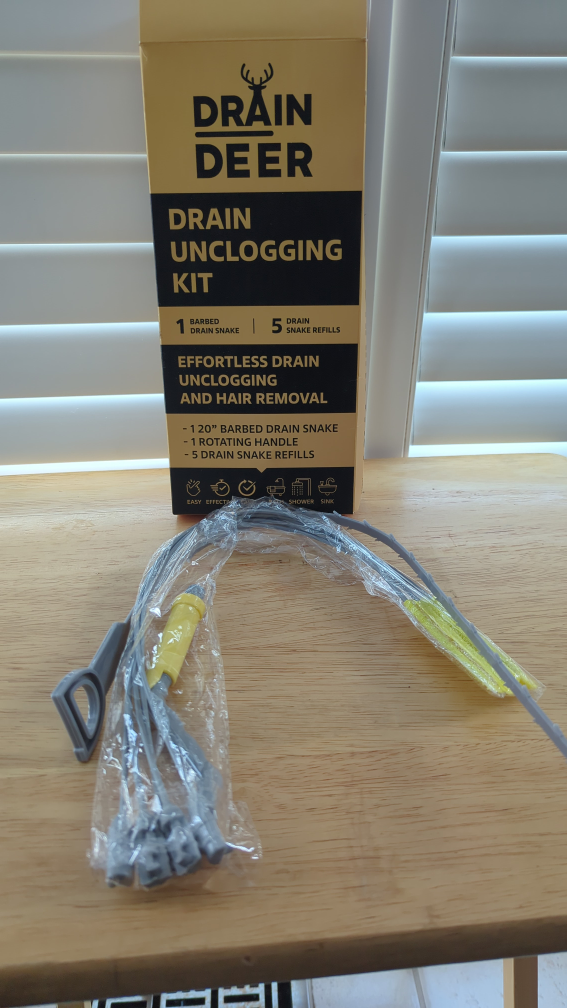 Drain Deer Drain Unclogging Kit