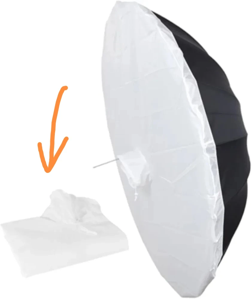 brand new diffuser for parabolic umbrella - photo 3