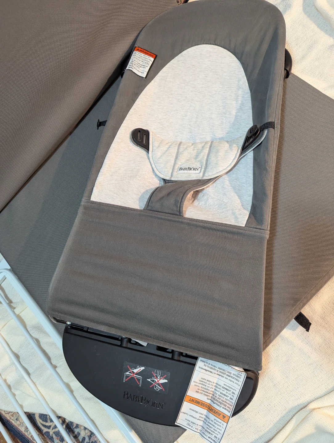 BabyBjörn Bouncer Balance Soft - Grey