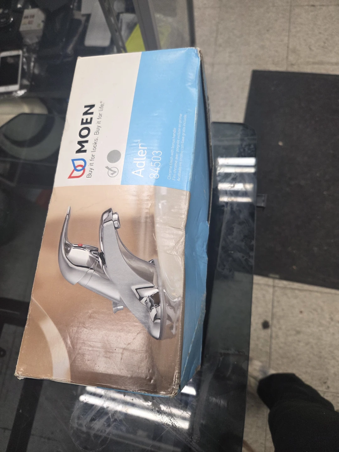 Moen Adler 84503 Chrome Bathroom Faucet - New in Box - photo 2