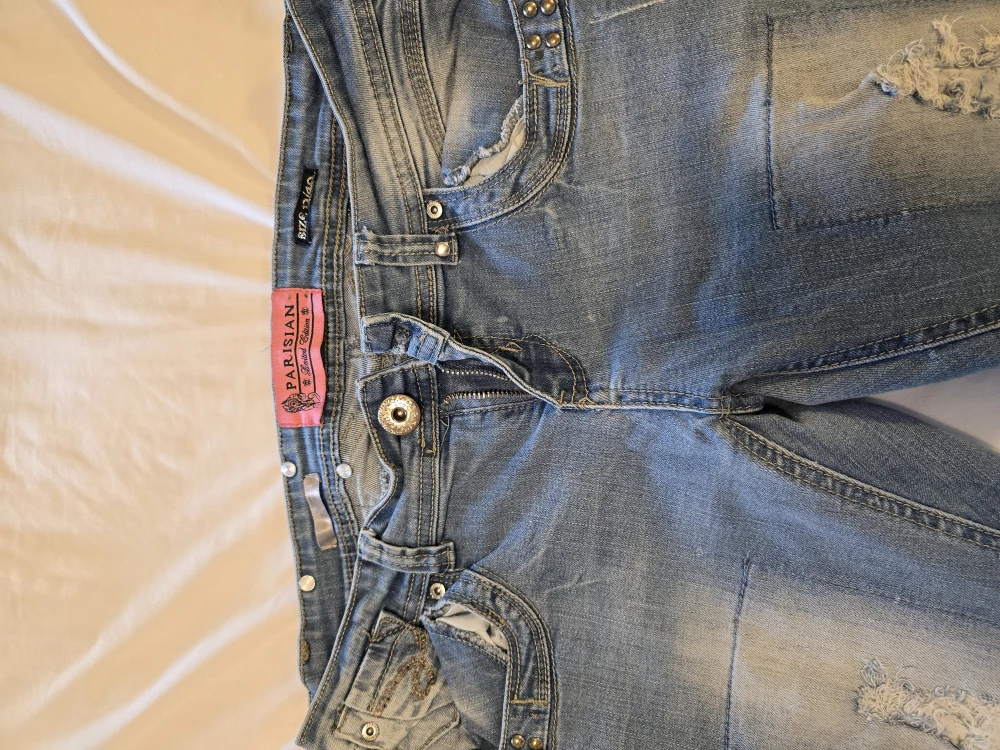 Parisian Bizza Ripped Jeans Size 7/8 - photo 2