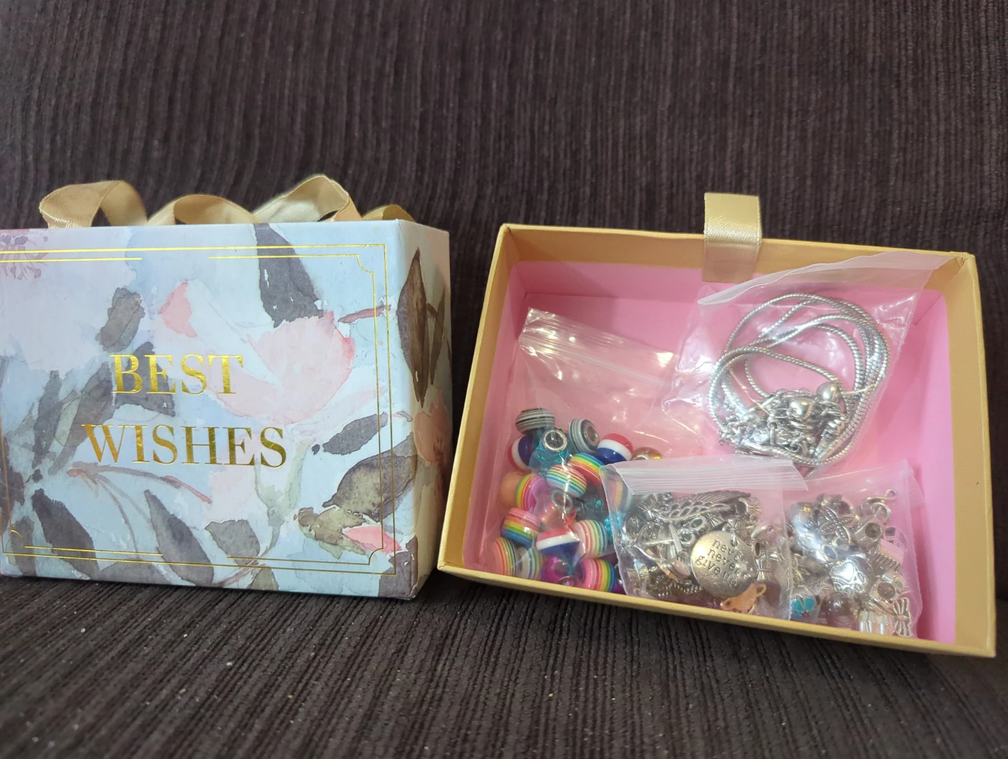 Best Wishes Charm Bracelet Making Kit
