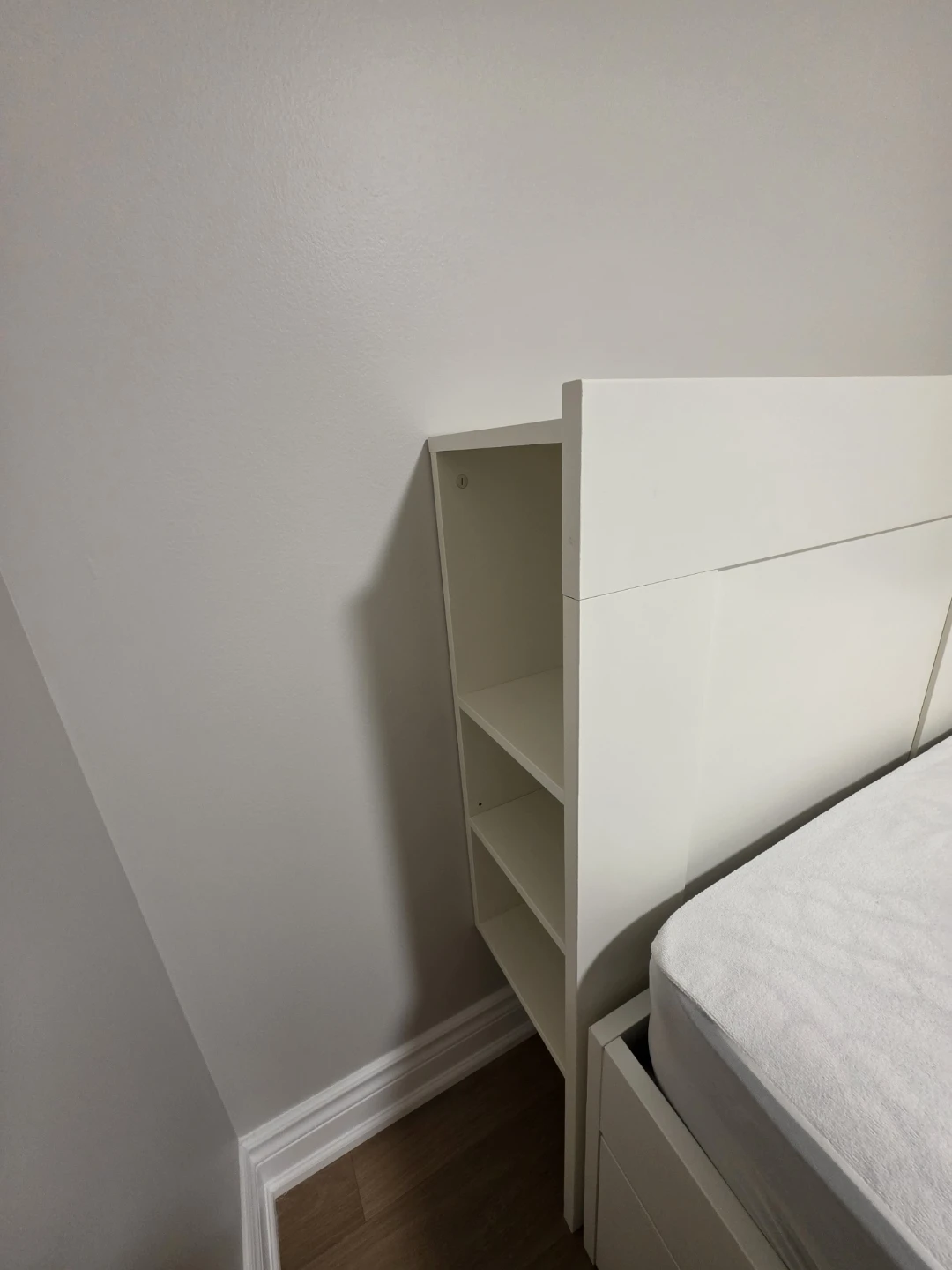 IKEA BRIMNES Full Headboard with Storage - White - photo 3