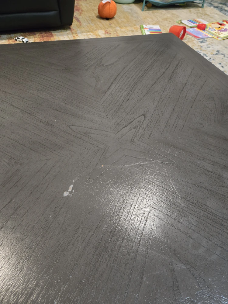 Dining Table with 4 Chairs - Grey - photo 4