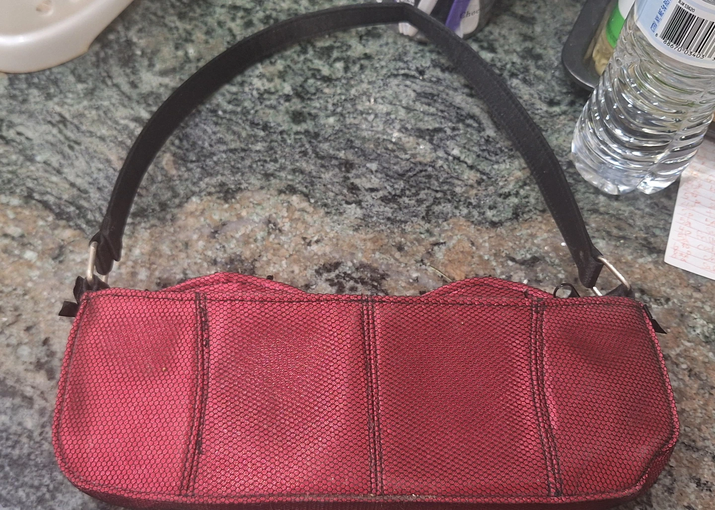 Red Corset Style Shoulder Bag - photo 2