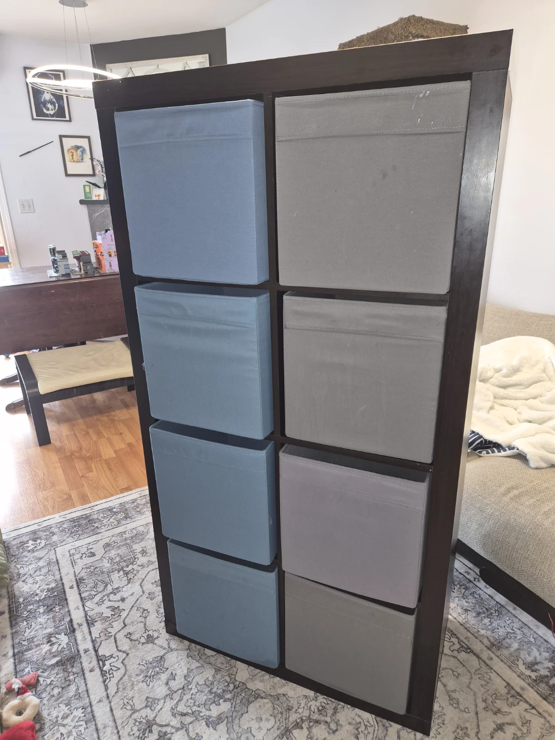 IKEA Kallax Shelf Unit with Inserts