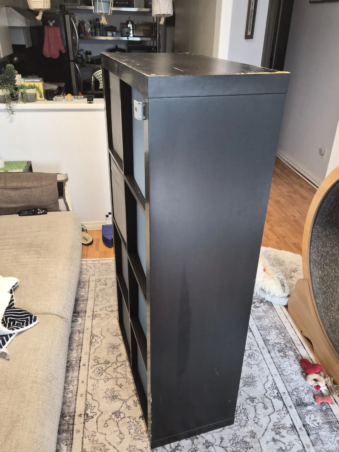 IKEA Kallax Shelf Unit with Inserts - photo 4