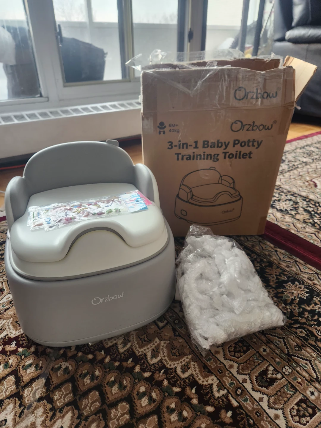 new orzbow 3-in-1 Baby Potty Training Toilet - photo 2