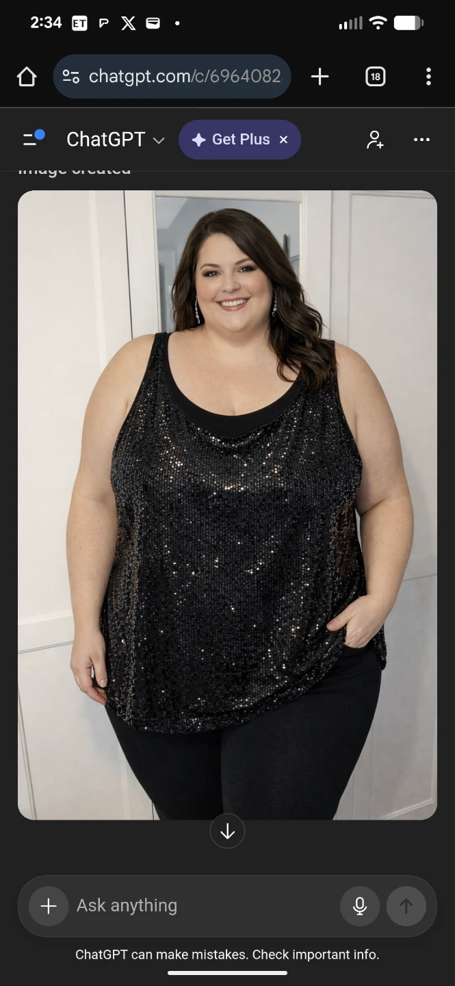 3X Womens New Year's Clothes