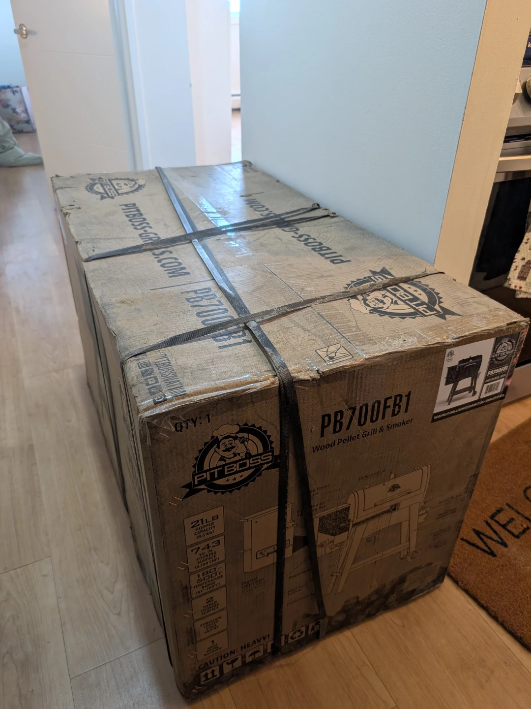Pit Boss PB700FB1 Wood Pellet Grill & Smoker - New in Box