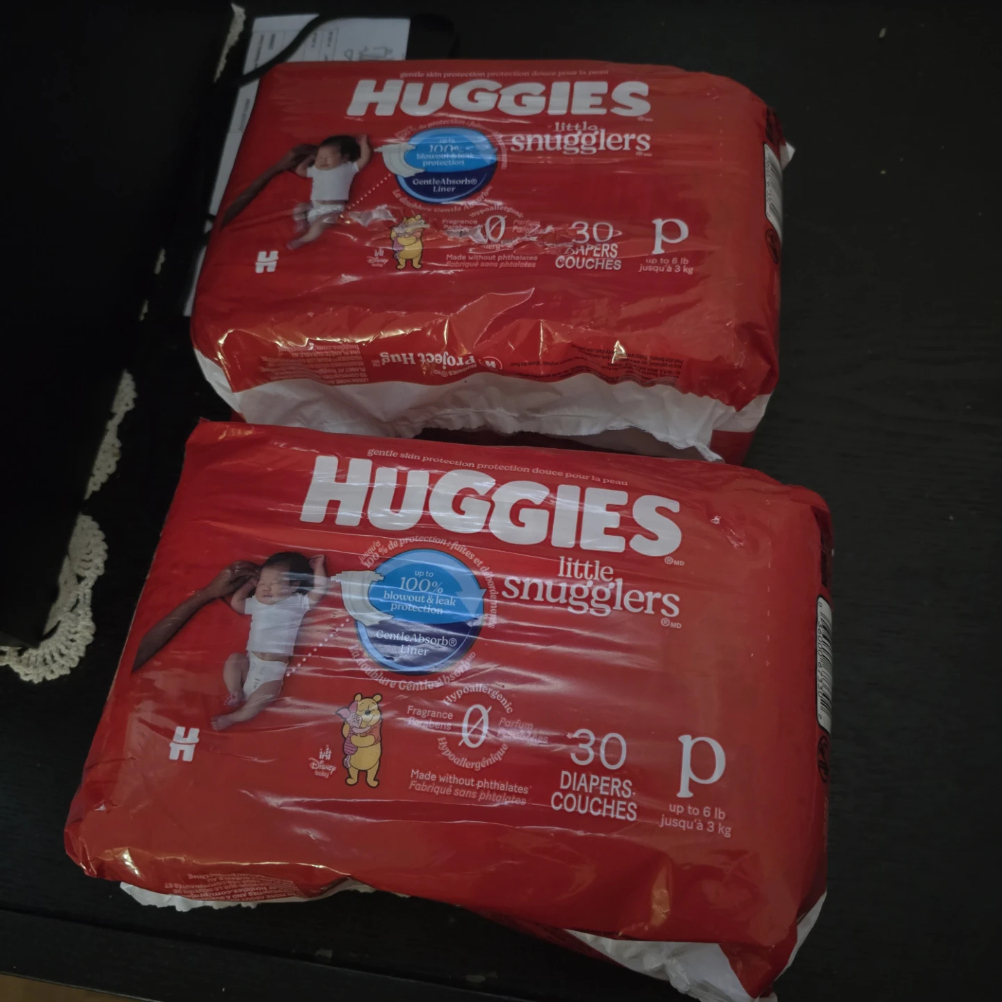 Huggies Little Snugglers Diapers - Size 0-1 (30 Count)