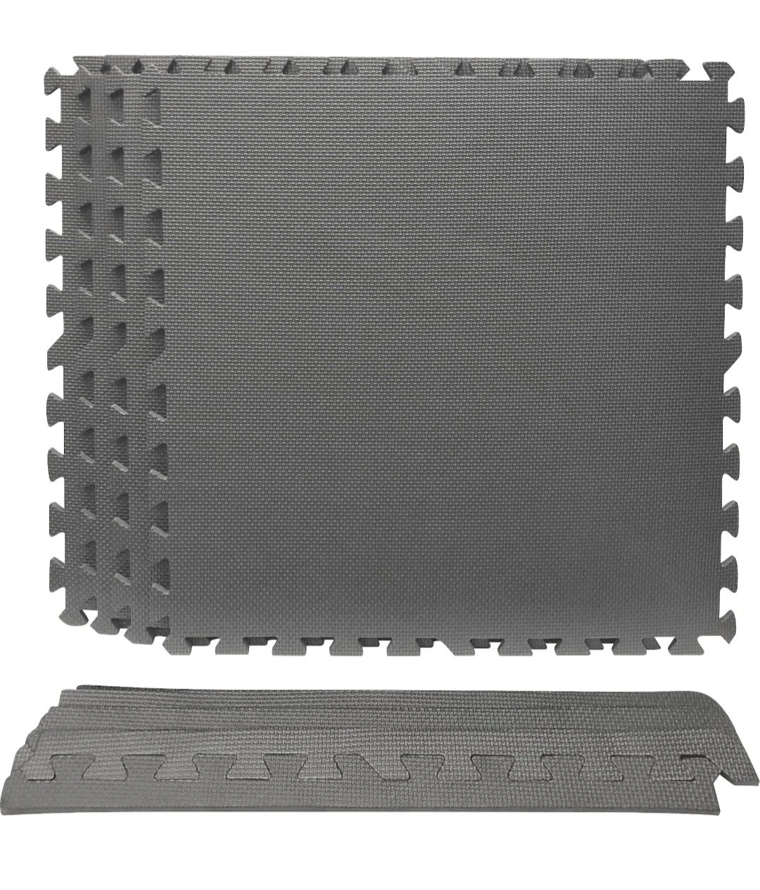Grey Interlocking Foam Utility Mats 12pcs - photo 2