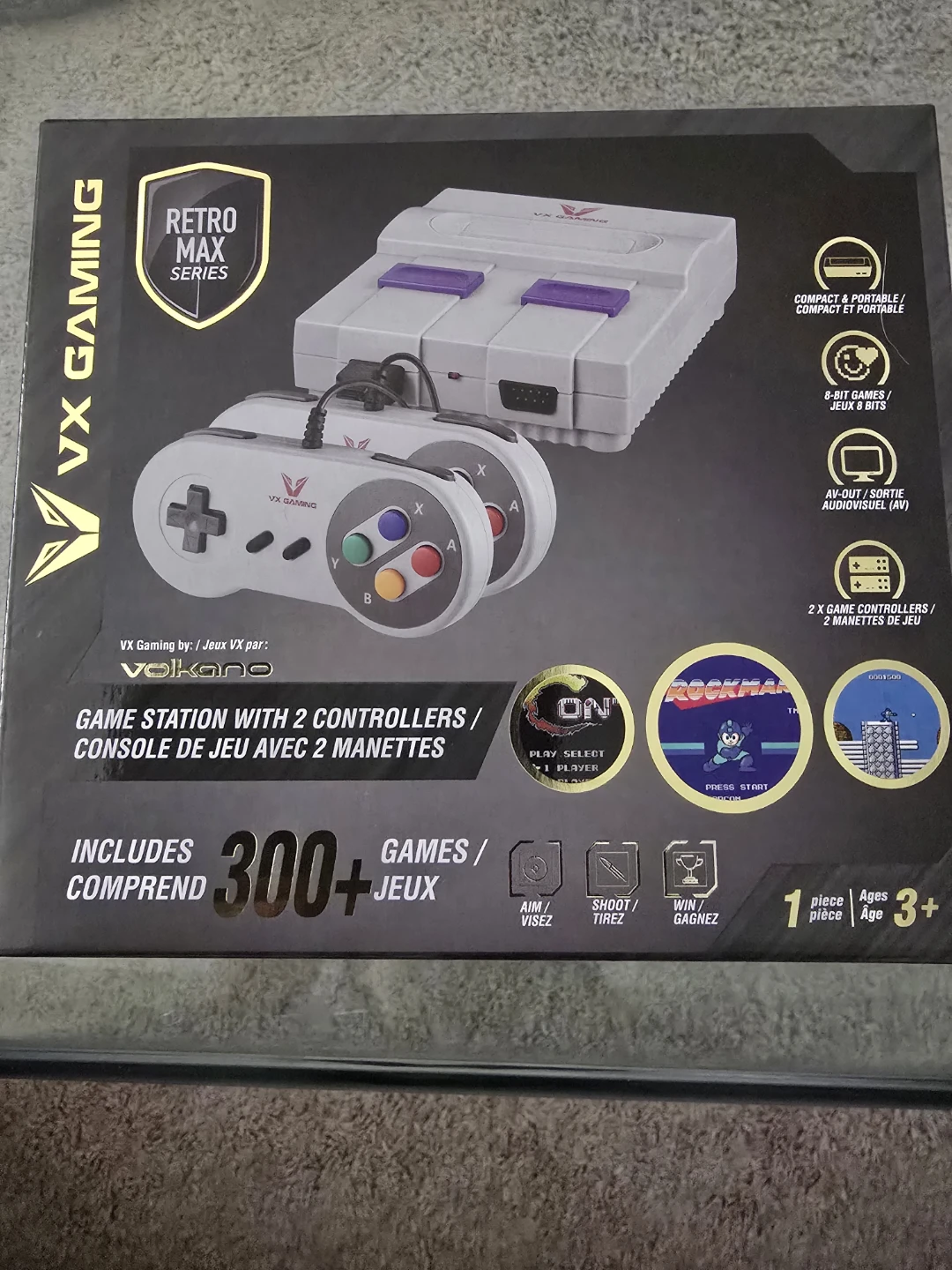 VX Gaming Retro Max Series Game Station with 2 Controllers