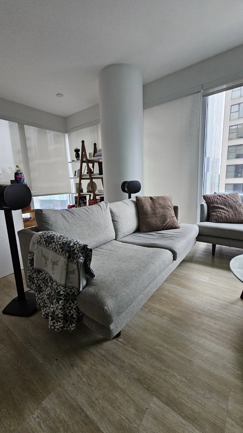(Two) Article Burrard 67" Loveseat - Seasalt Gray - photo 3