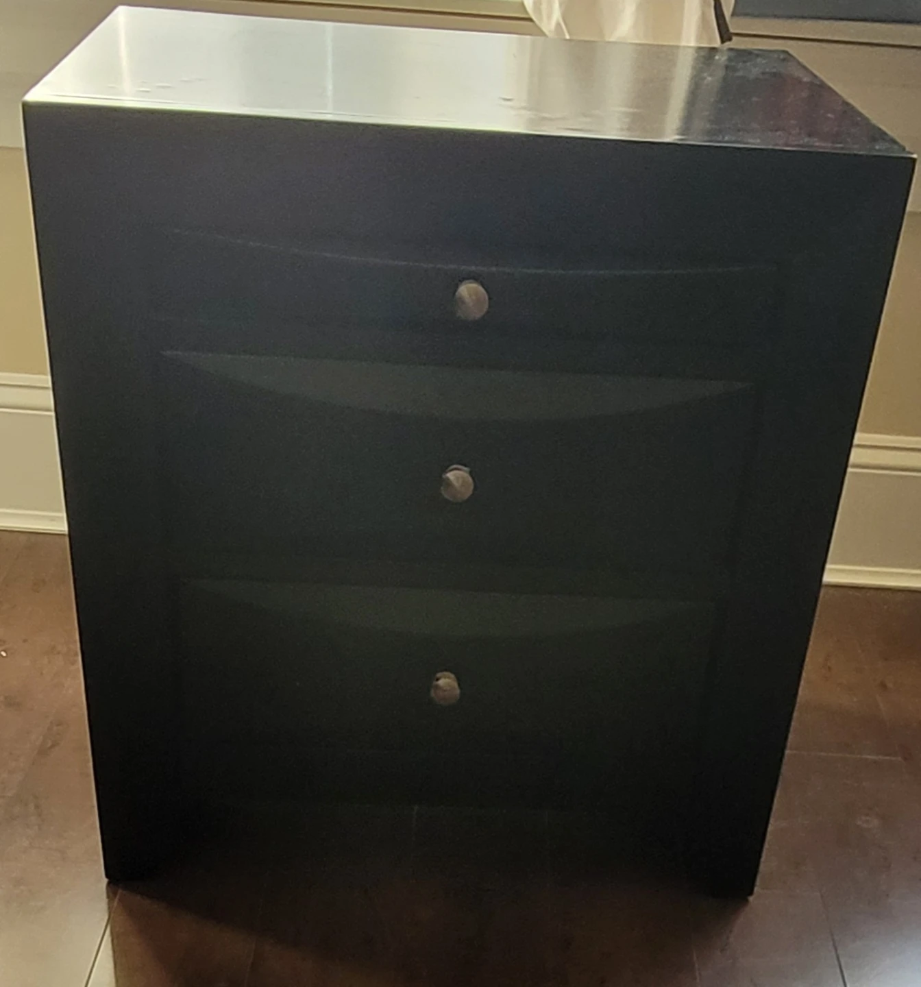 Black Bedroom Set - Dresser, Nightstands, Chest, Bedframe - photo 2