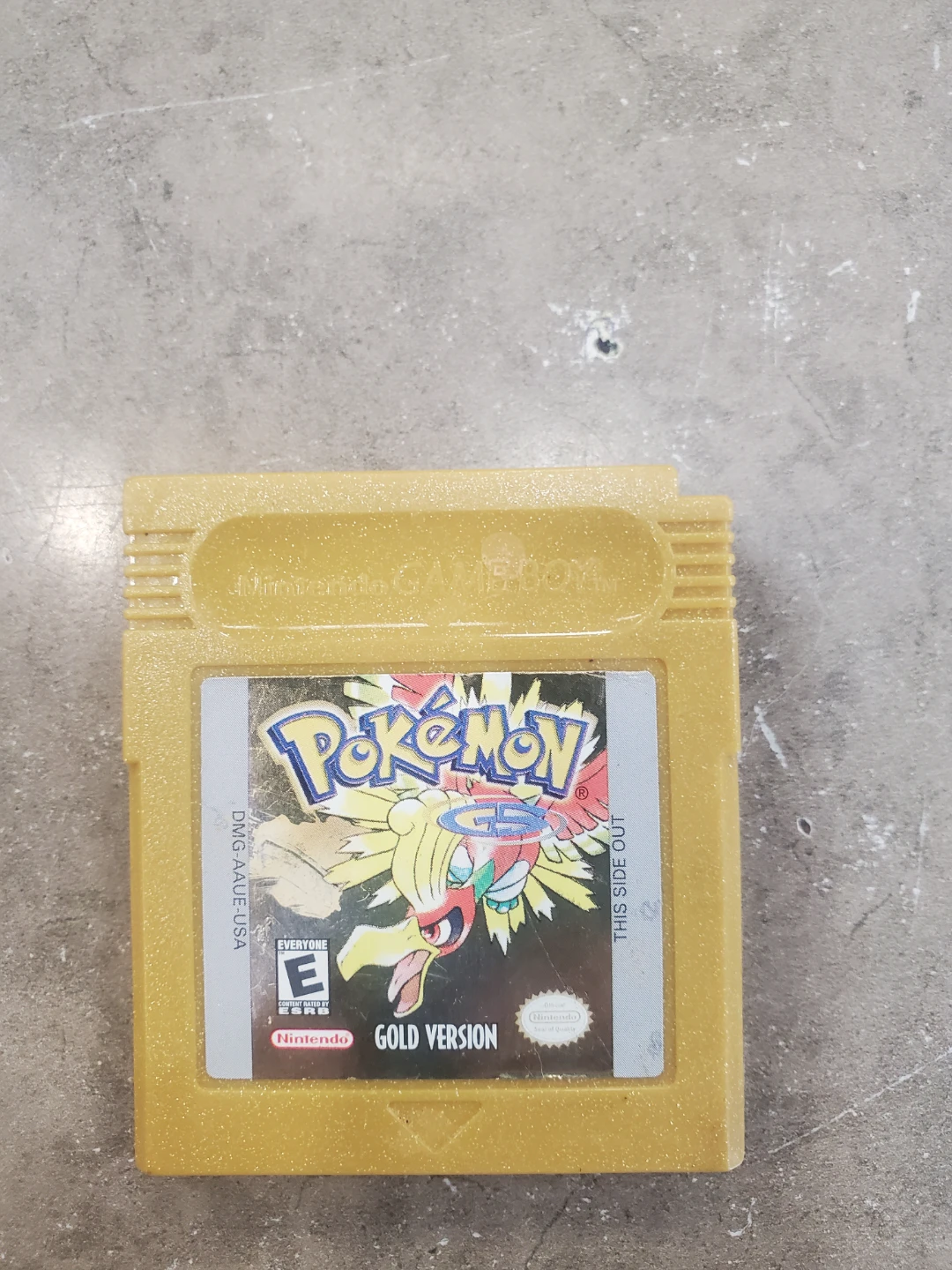 Pokemon Gold Version - Nintendo Game Boy