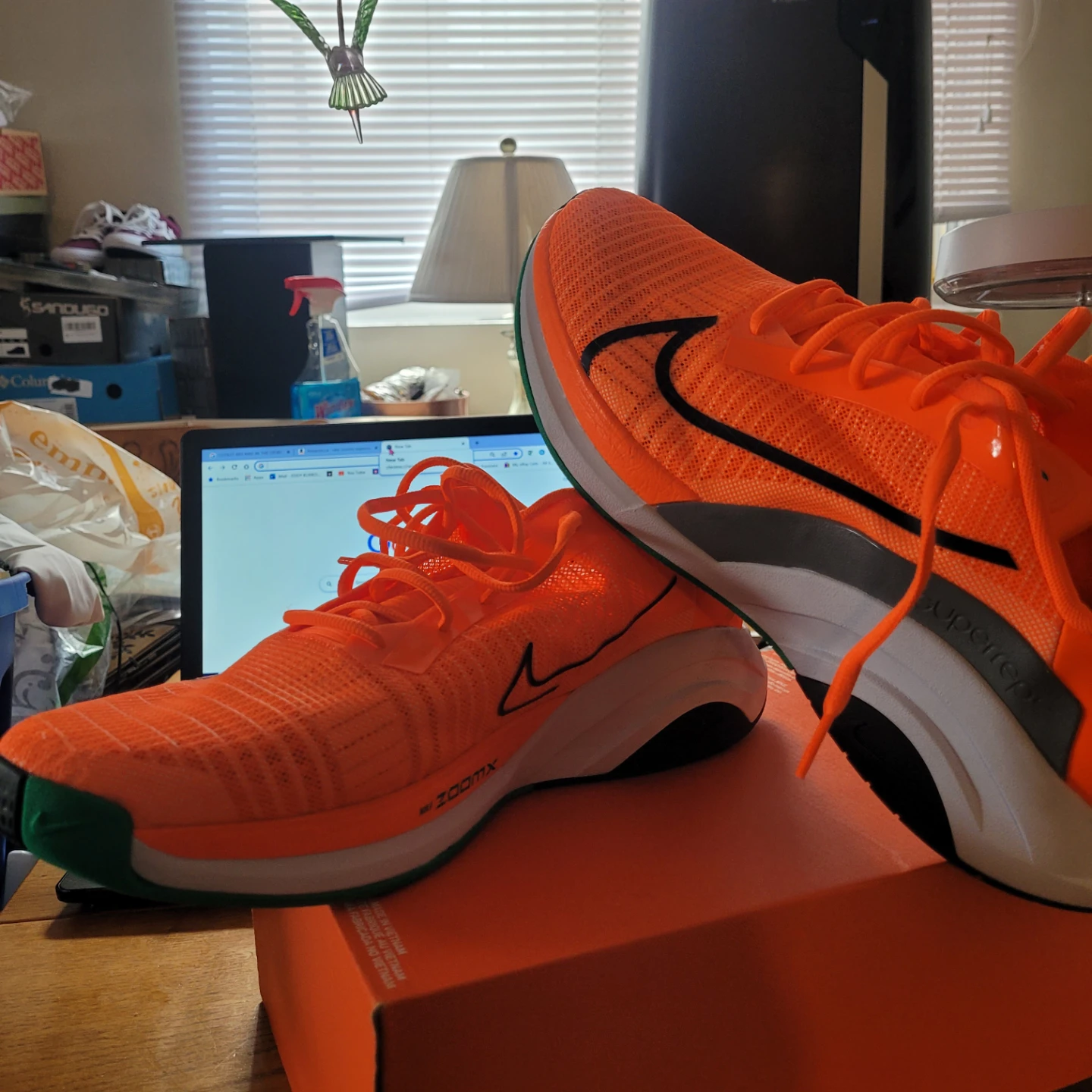 Nike SuperRep Go 3 Flyknit Men's Training Shoes Orange - photo 4