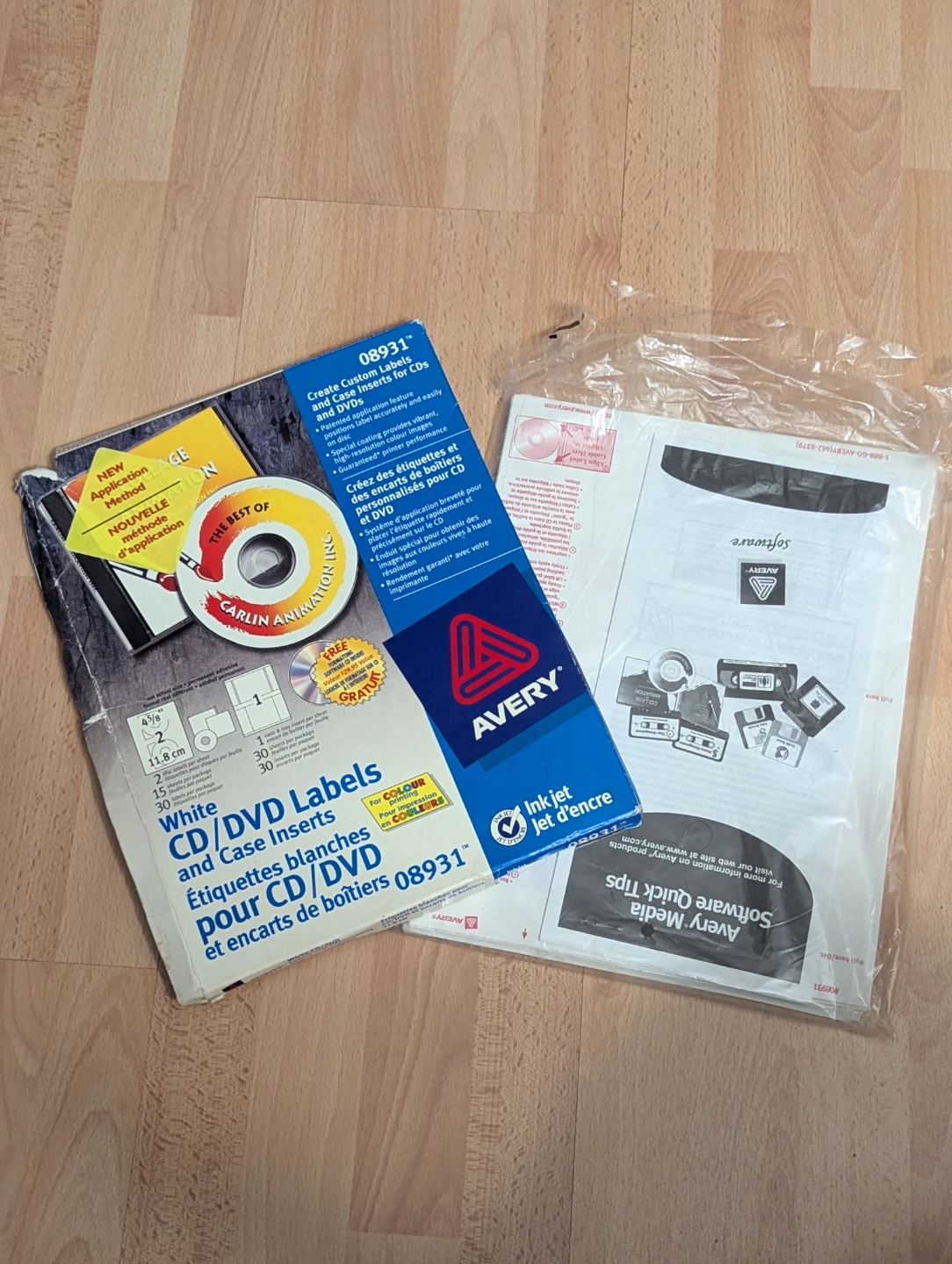 READ AD: OPENED CD/DVD labels and case inserts - photo 5
