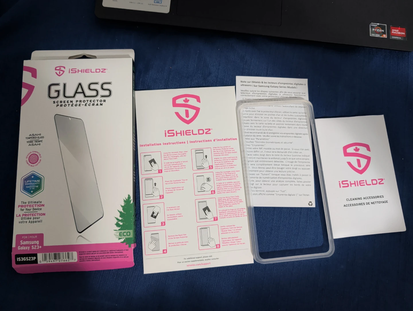 iShieldz Glass Screen Protector for Samsung Galaxy S23+ - photo 2